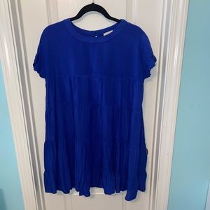 Royal blue dress